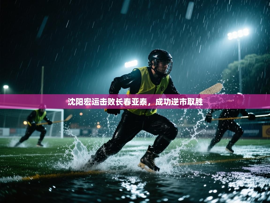 沈阳宏运击败长春亚泰，成功逆市取胜  第1张